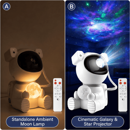 AuraNova™ DreamBuddy – Smart Astronaut Galaxy & Audio Projector - AuraNova™