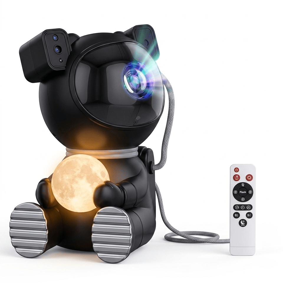 AuraNova™ DreamBuddy – Smart Astronaut Galaxy & Audio Projector - AuraNova™