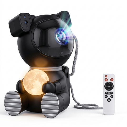 AuraNova™ DreamBuddy – Smart Astronaut Galaxy & Audio Projector - AuraNova™
